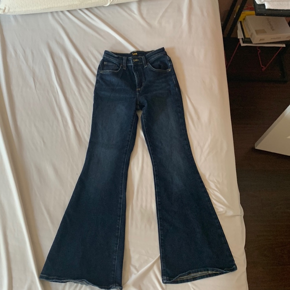 Lee High Rise Flare Jeans